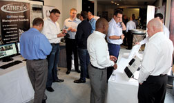 The Cathexis stand at the Hi-Tech Security Solutions’ Residential Estate Security Breakfast.